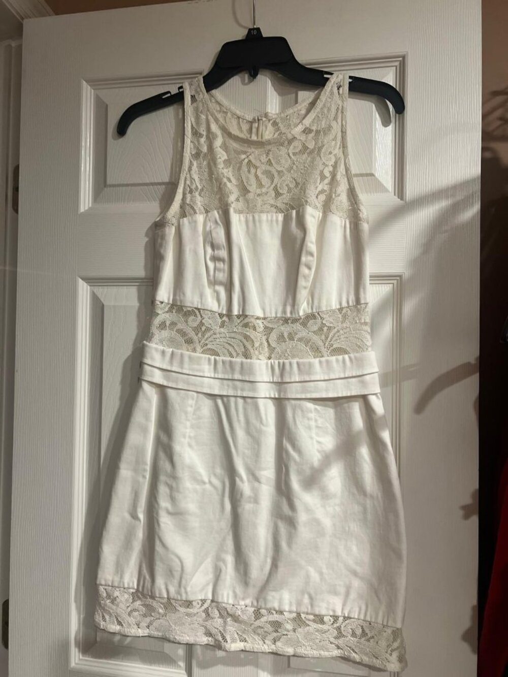 White dress with
